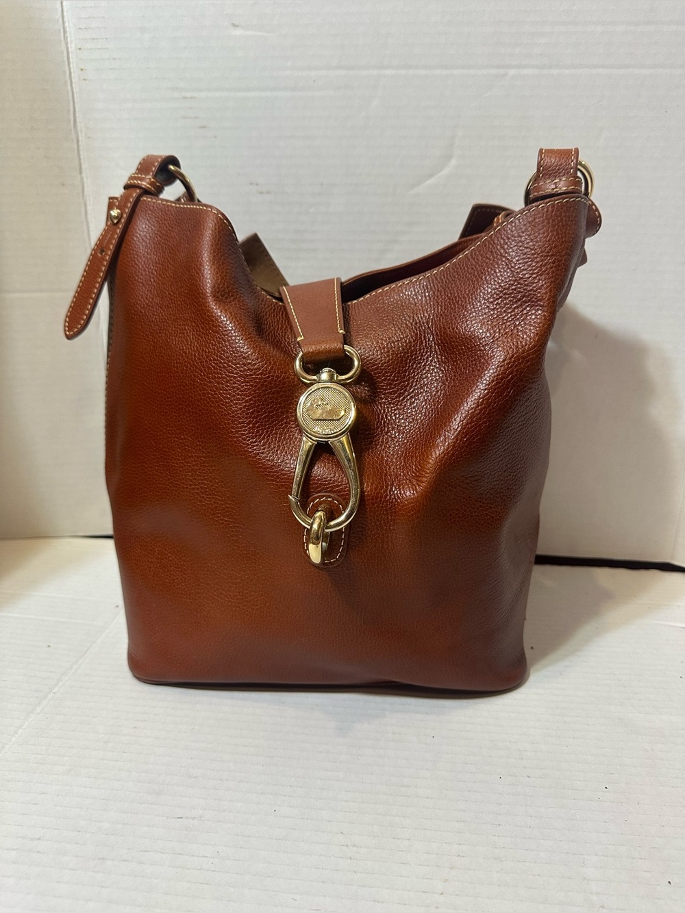 Dooney & Bourke Lily Bucket Bag Brown